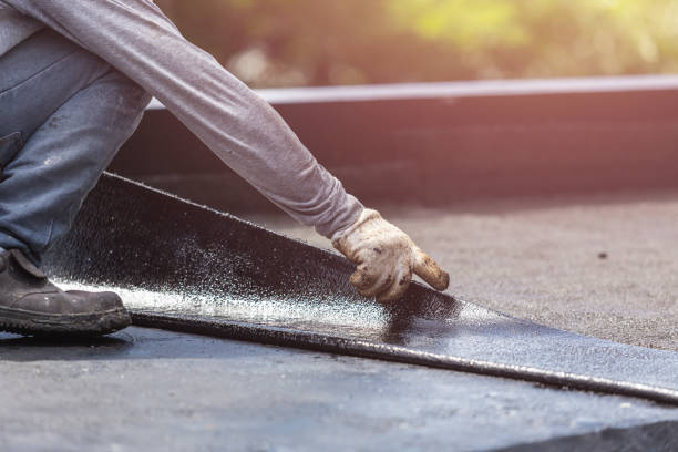 Professional Waterproofing technician working in Walhalla, SC